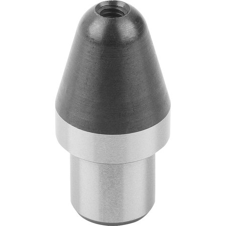 KIPP Locating Pin Short Version, Form:B, D1=16, D2=12, H=20, Tool Steel K1094.216